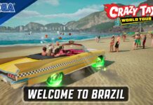 Crazy Taxi: World Tour terá mapa inspirado no Brasil com praias, café e carnaval Crazy Taxi: World Tour terá um mapa inspirado no Brasil, com direito a praias, paisagens naturais, grafites e referências à cultura brasileira.