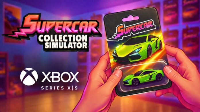 Supercar Collection Simulator será lançado para Xbox Series X|S em 16 de outubro, o famoso amanhã. Ele já está disponível no PC.